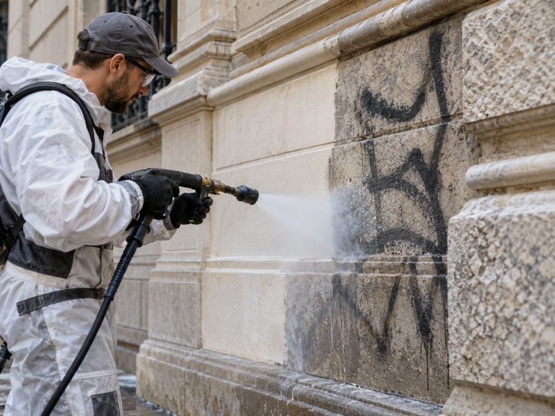 Rimozione graffiti e trattamento antigraffiti a Milano